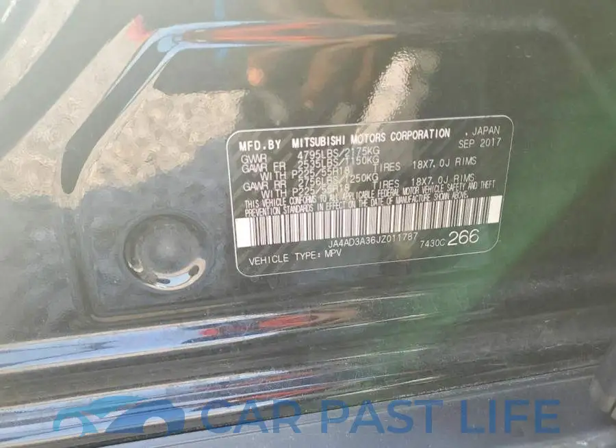 JA4AD3A36JZ011787# 13