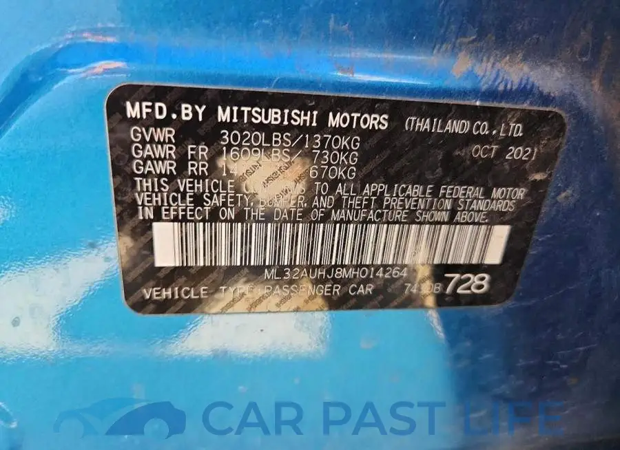 ML32AUHJ8MH014264# 12
