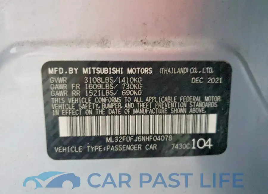 ML32FUFJ6NHF04078# 12