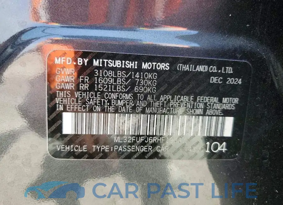 ML32FUFJ6RHF19847# 13