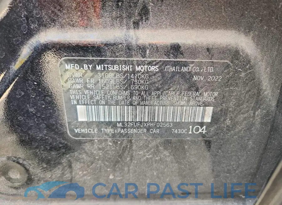 ML32FUFJXPHF02563# 12