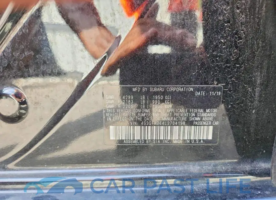 4S3GTAB64L3704198# 12