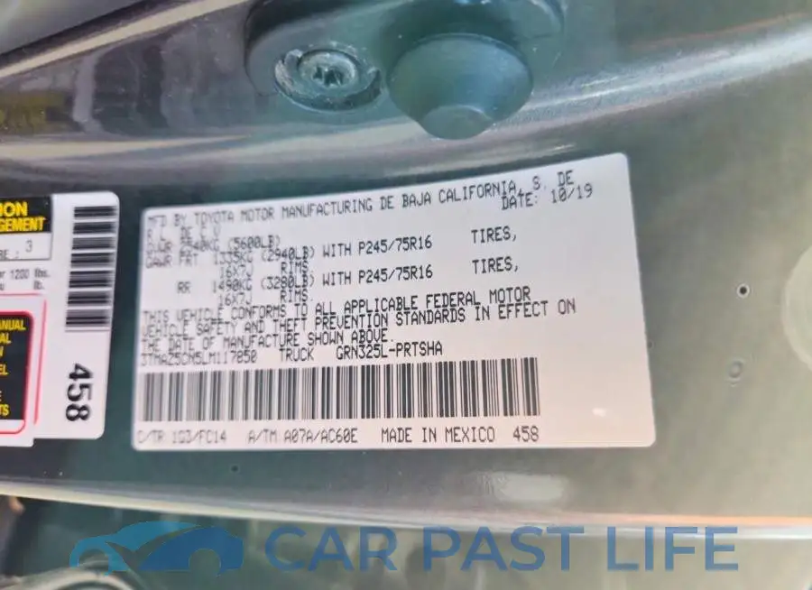 3TMAZ5CN5LM117850# 12