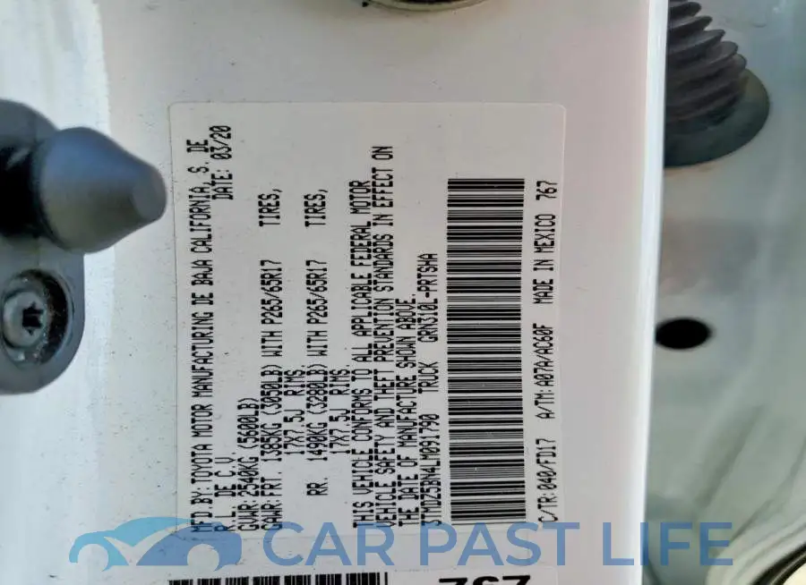 3TMDZ5BN4LM091790# 12