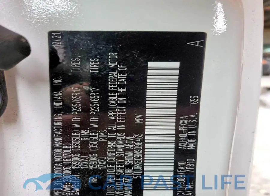 5TDJRKEC9NS096465# 13