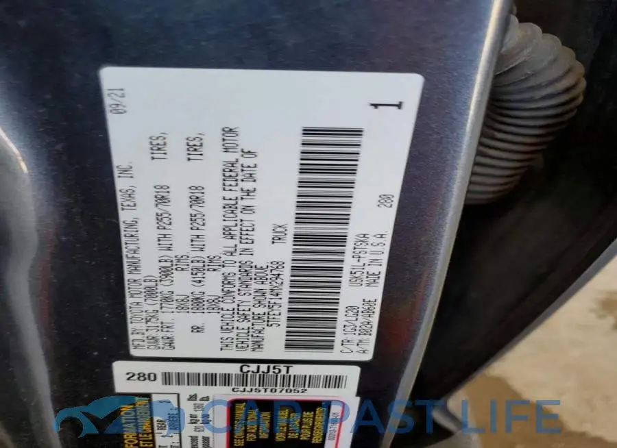 5TFEY5F14MX294768# 13