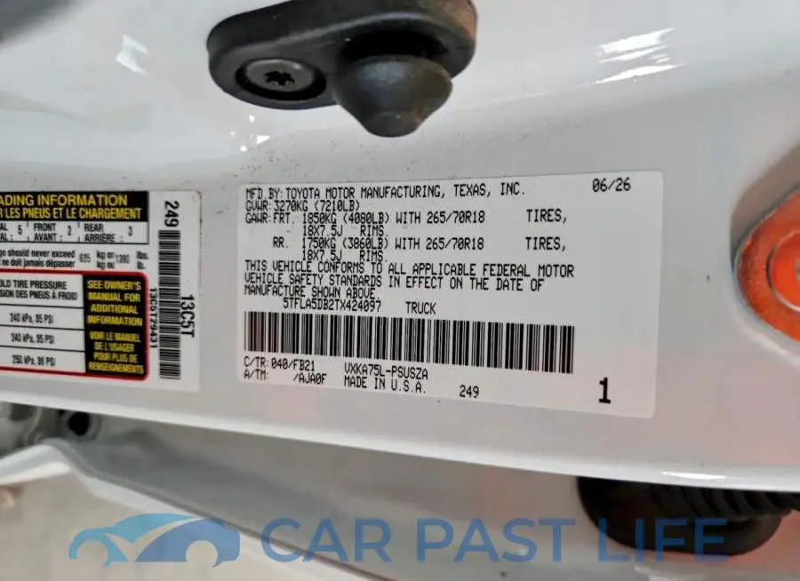 5TFLA5DB2TX424097# 12