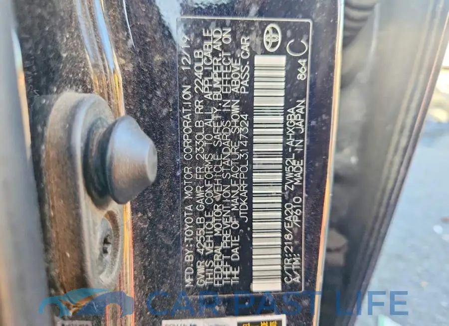 JTDKARFP0L3147324# 13