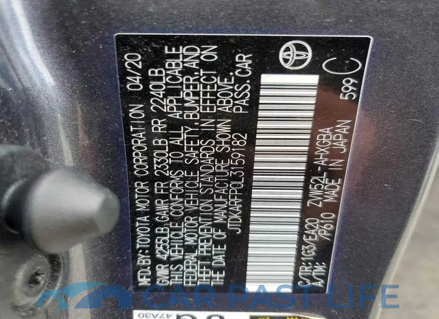 JTDKARFP0L3159182# 14