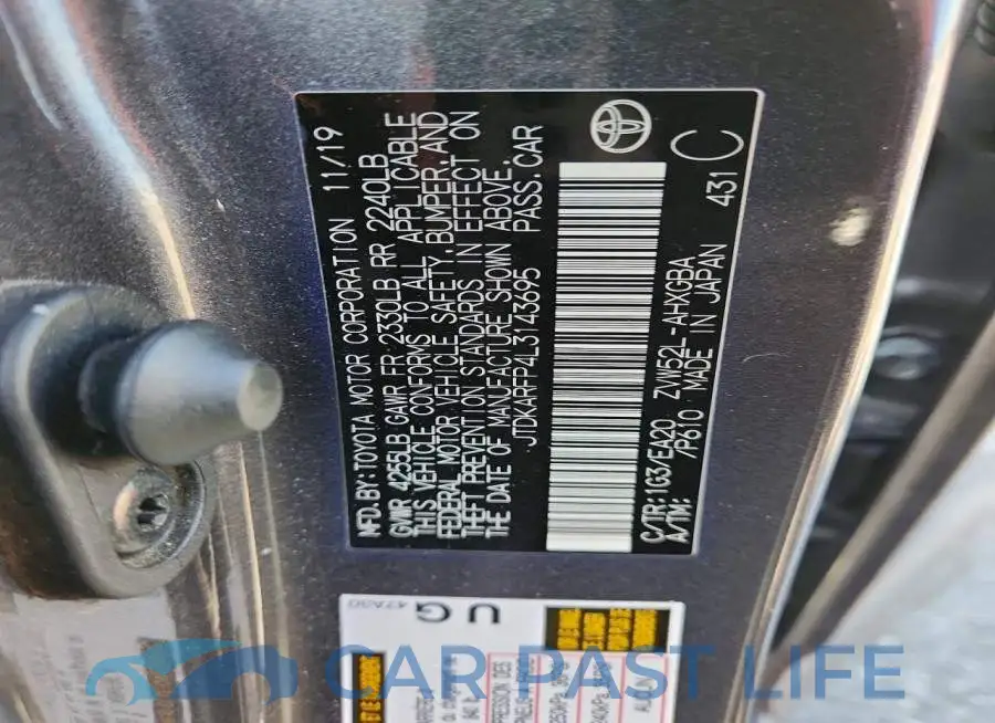 JTDKARFP4L3143695# 12