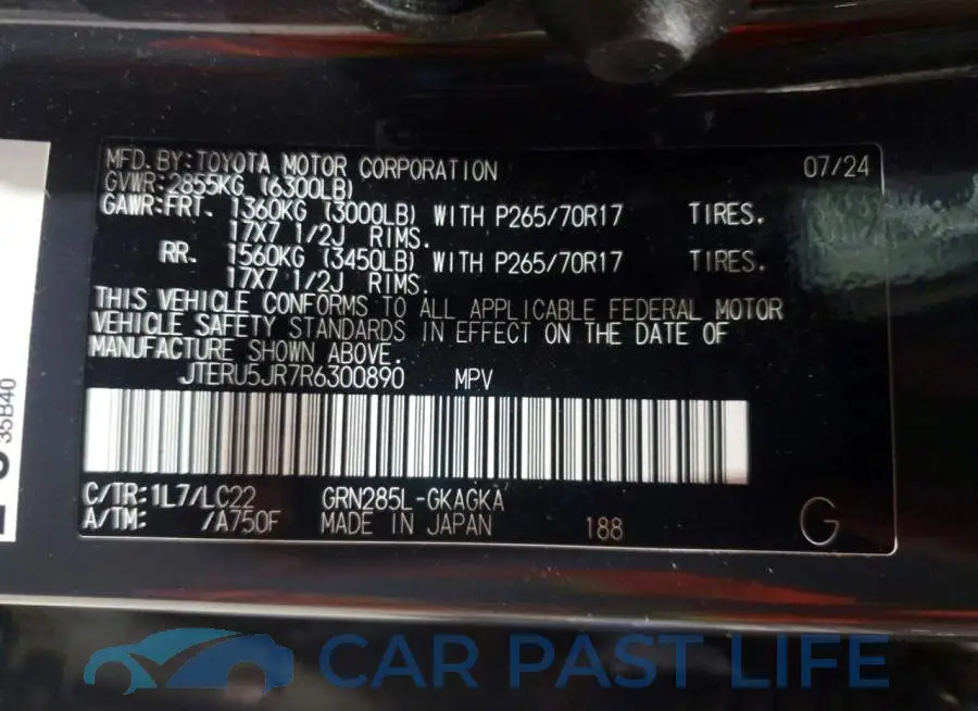 JTERU5JR7R6300890# 13