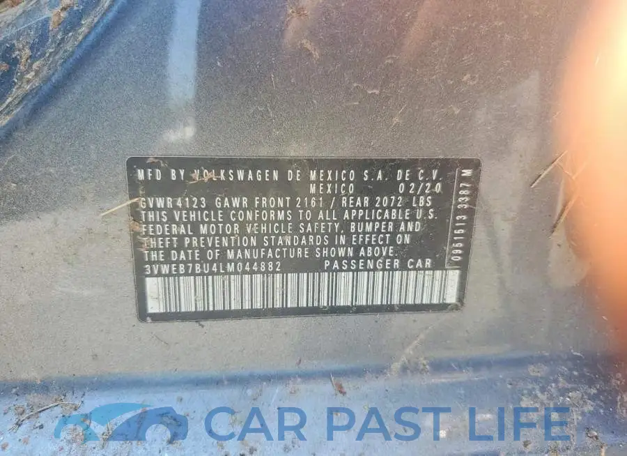 3VWEB7BU4LM044882# 12