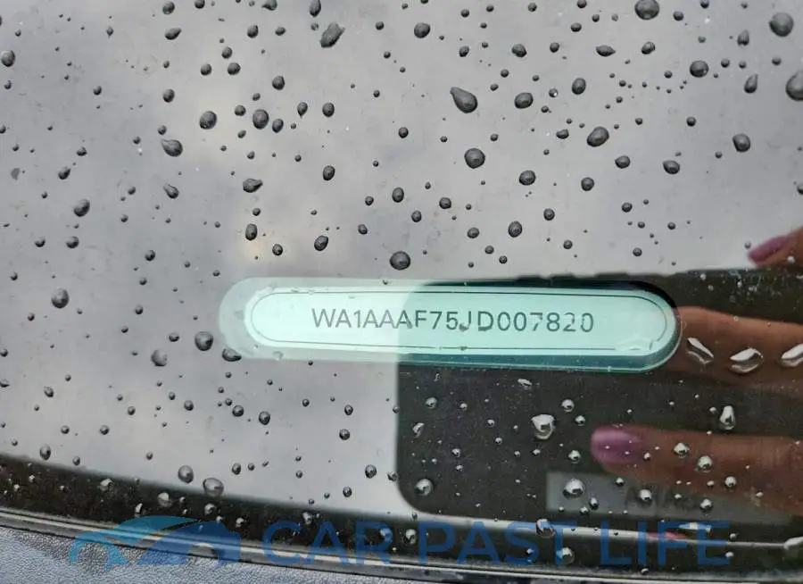 WA1AAAF75JD007820# 13