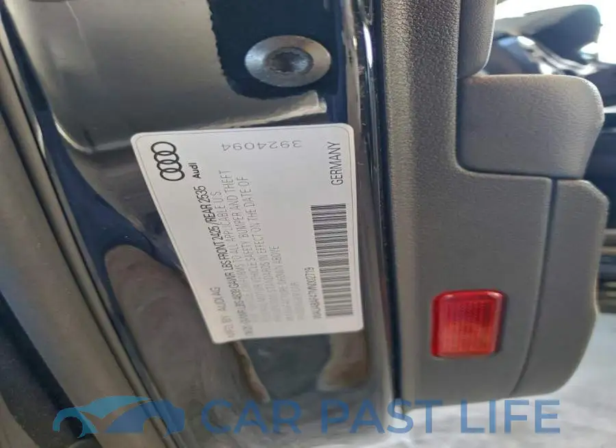 WAUABAF47MN002719# 12