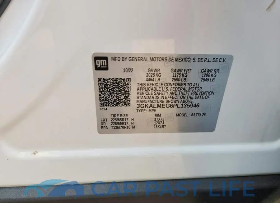 3GKALMEG6PL135946# 14