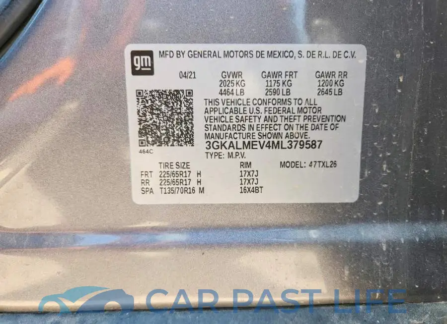 3GKALMEV4ML379587# 13