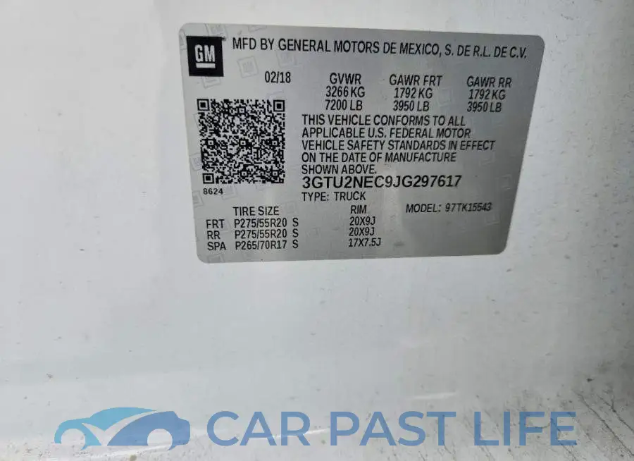 3GTU2NEC9JG297617# 13