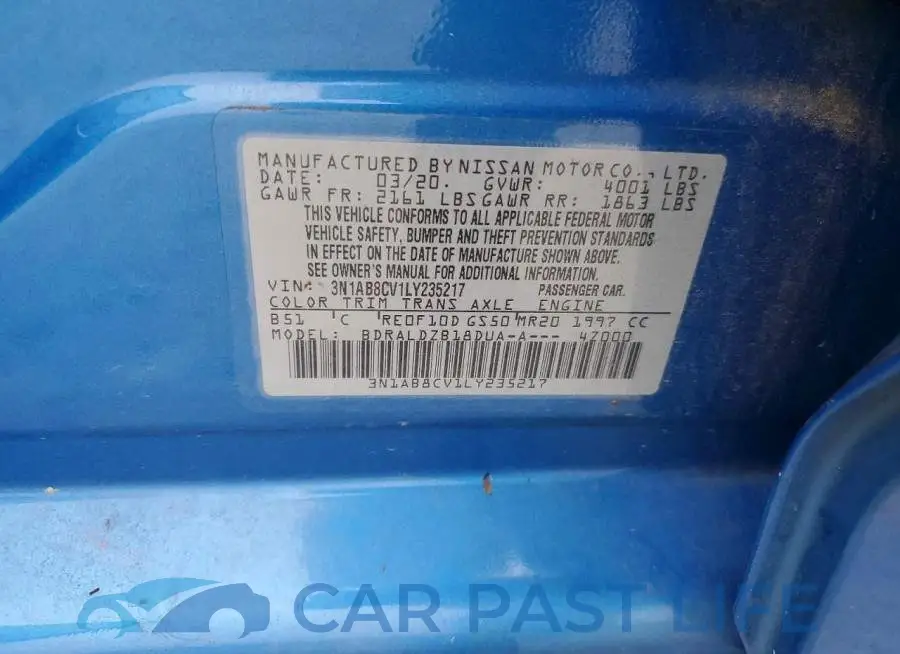 3N1AB8CV1LY235217# 12