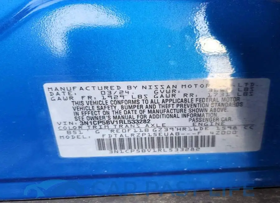 3N1CP5BV1RL533282# 14