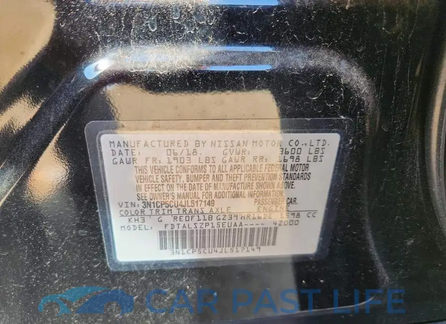 3N1CP5CU4JL517149# 13