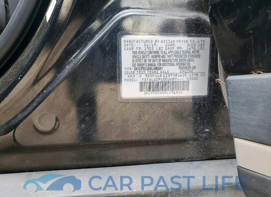 3N1CP5CU5KL496541# 14