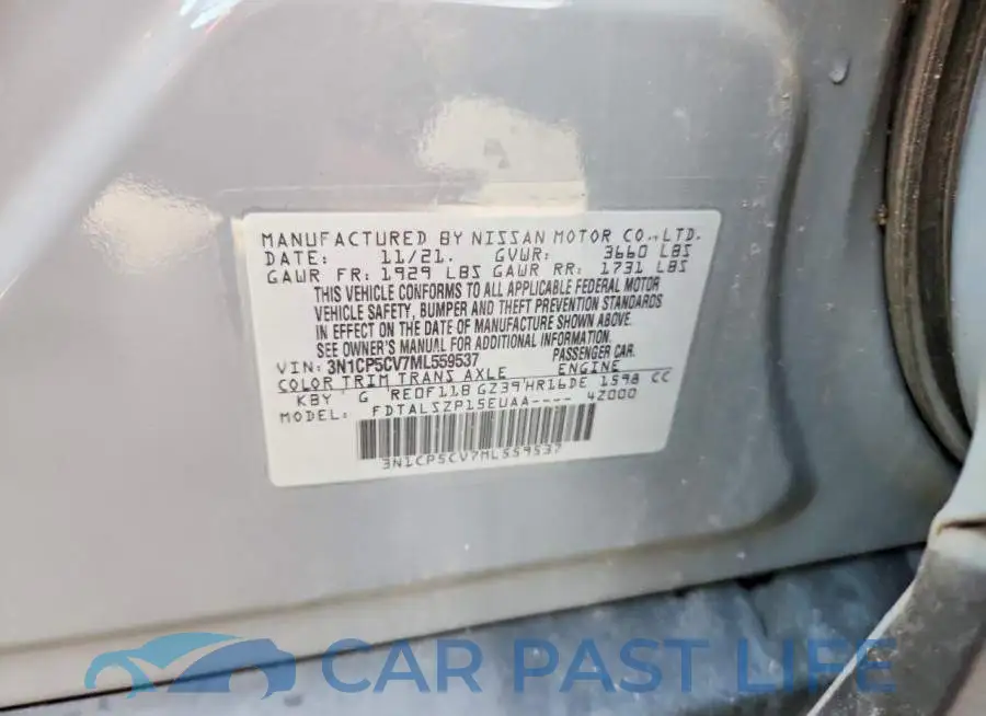 3N1CP5CV7ML559537# 12