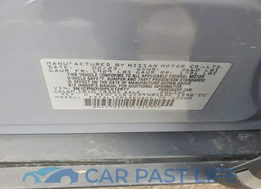 3N1CP5DV5PL512977# 13