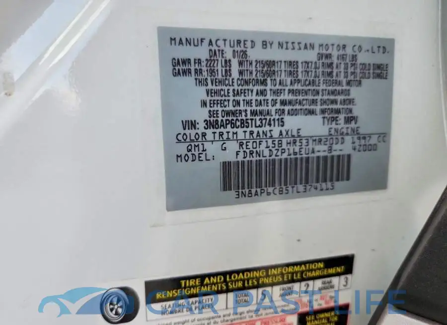 3N8AP6CB5TL374115# 13