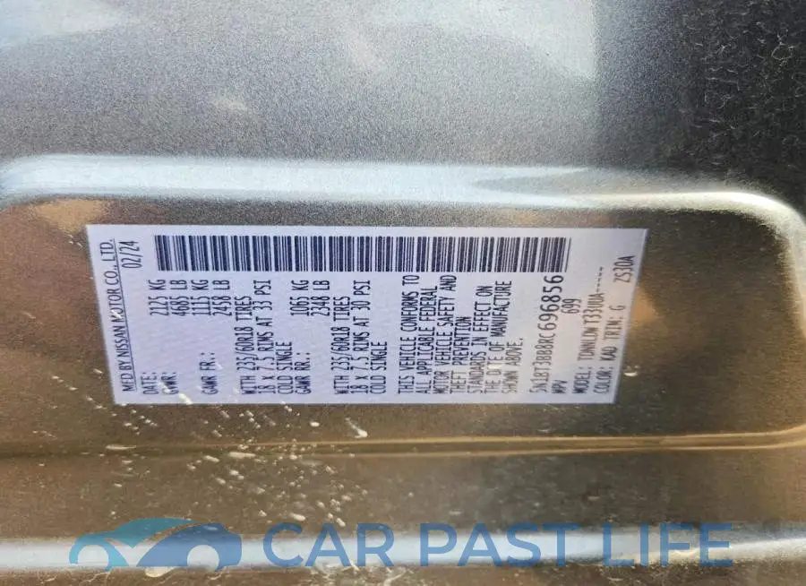 5N1BT3BB8RC696856# 13