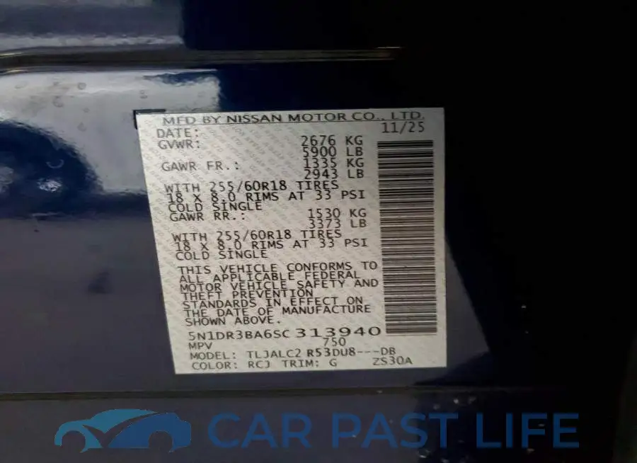 5N1DR3BA6SC313940# 14