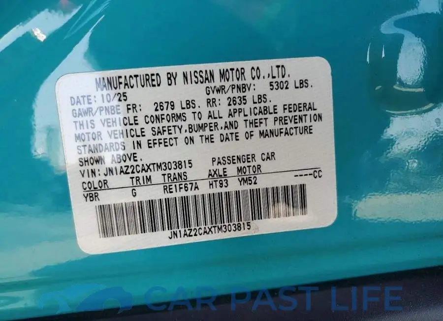 JN1AZ2CAXTM303815# 13