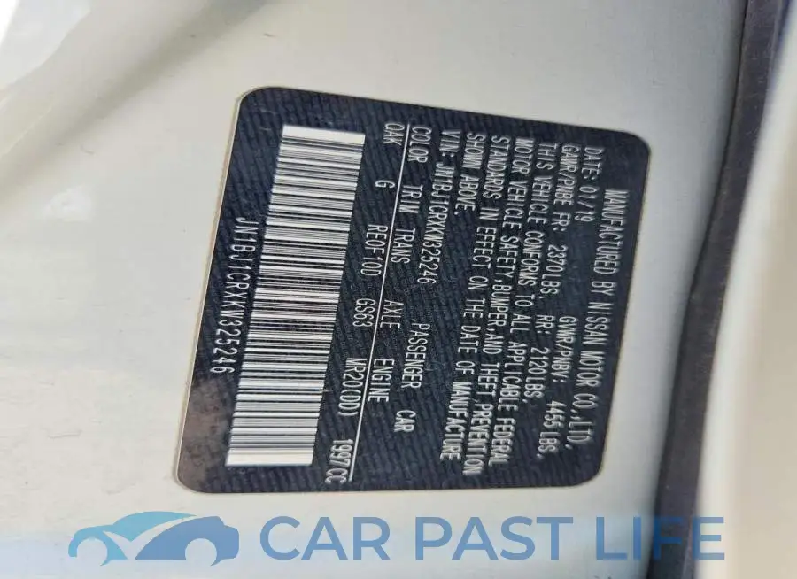 JN1BJ1CRXKW325246# 13