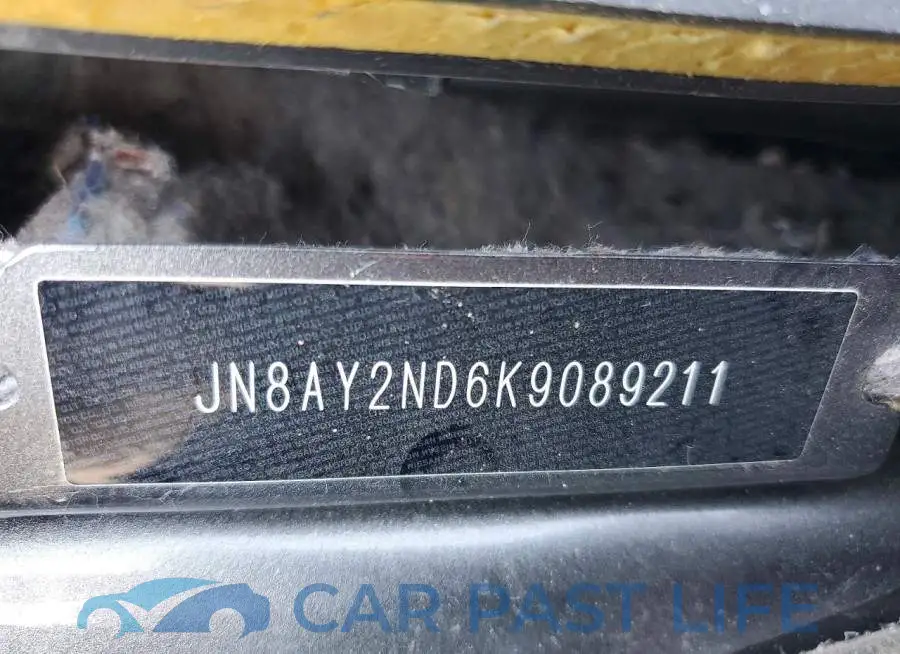 JN8AY2ND6K9089211# 12