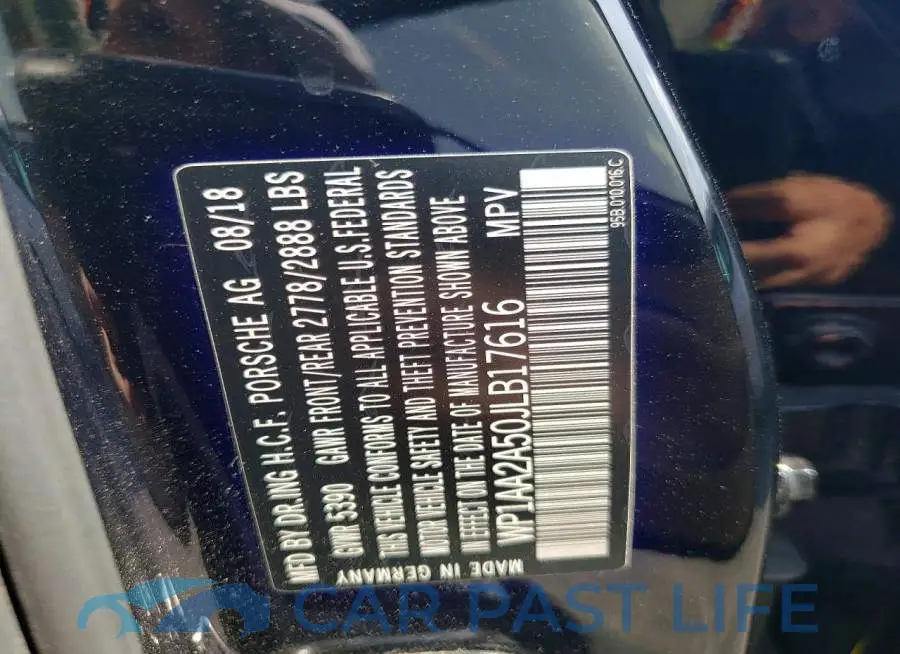 WP1AA2A50JLB17616# 13