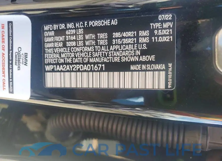 WP1AA2AY2PDA01671# 14