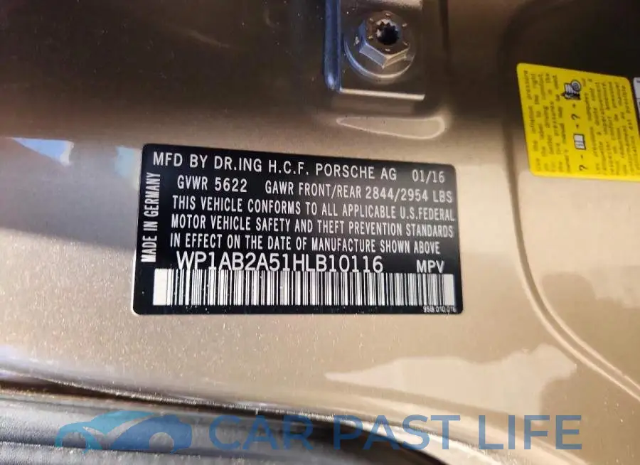 WP1AB2A51HLB10116# 13
