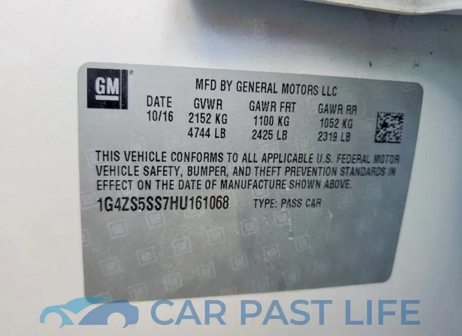 1G4ZS5SS7HU161068# 12