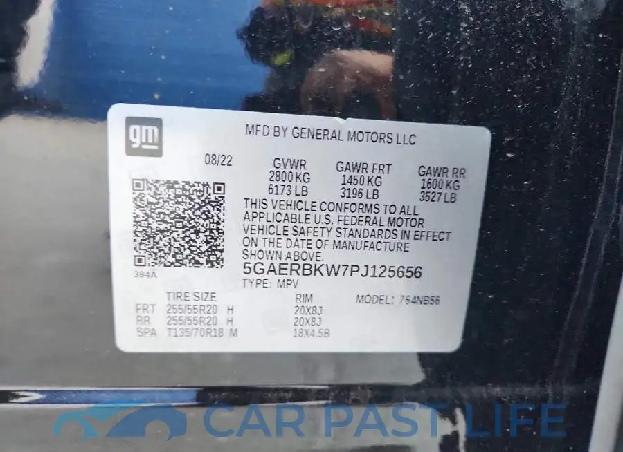 5GAERBKW7PJ125656# 14