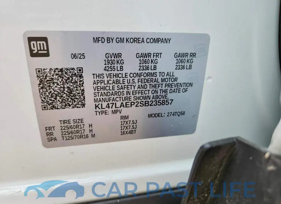 KL47LAEP2SB235857# 12