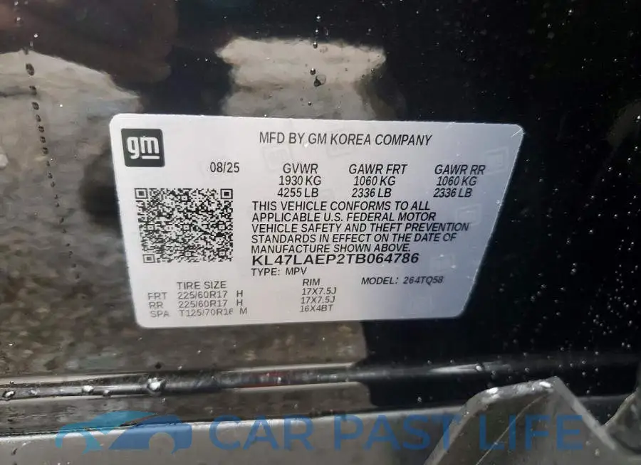 KL47LAEP2TB064786# 13
