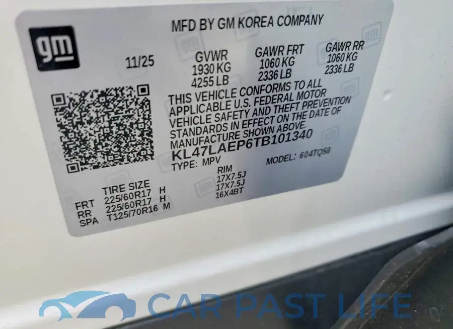 KL47LAEP6TB101340# 13