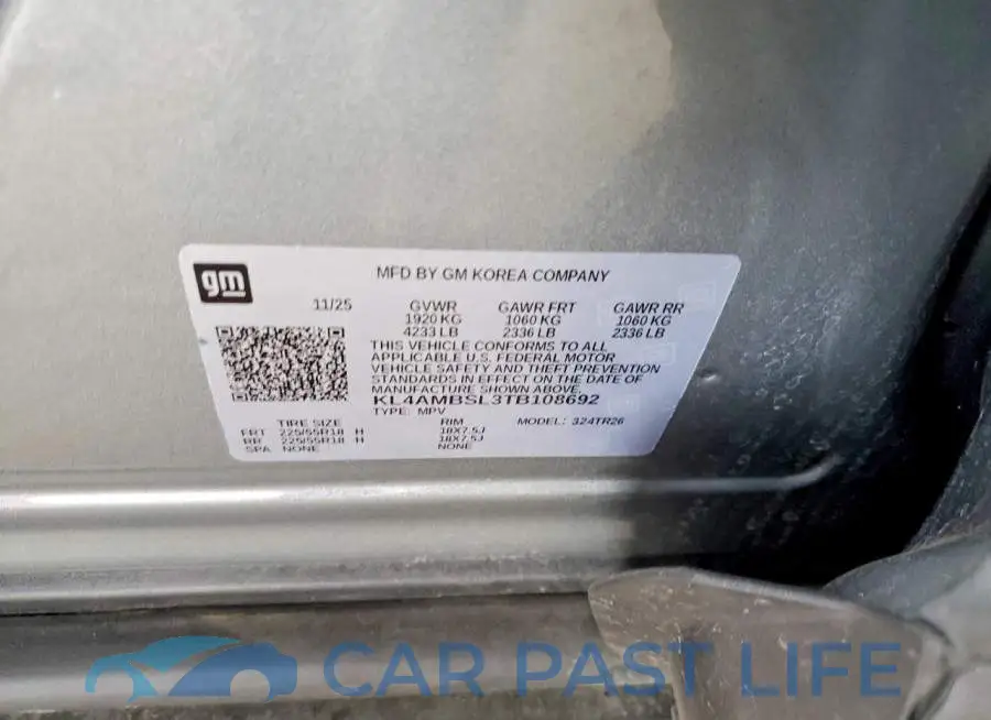 KL4AMBSL3TB108692# 12