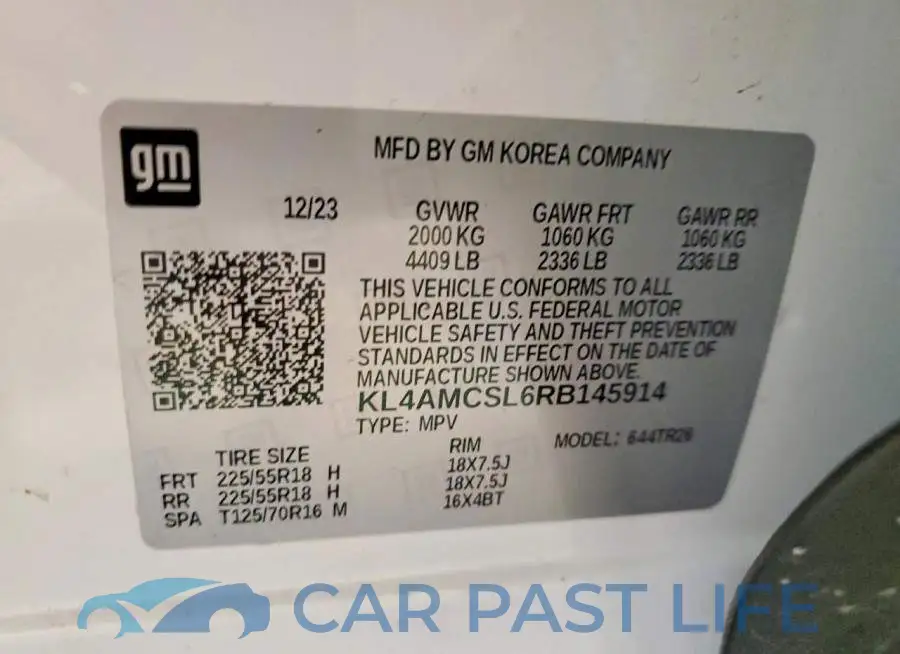 KL4AMCSL6RB145914# 13