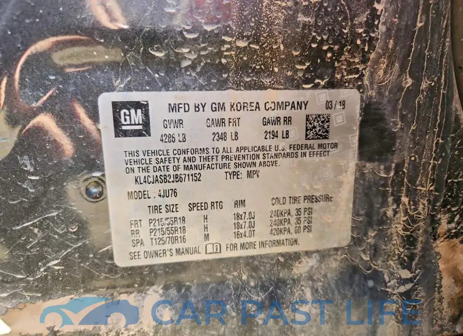 KL4CJASB2JB671152# 13