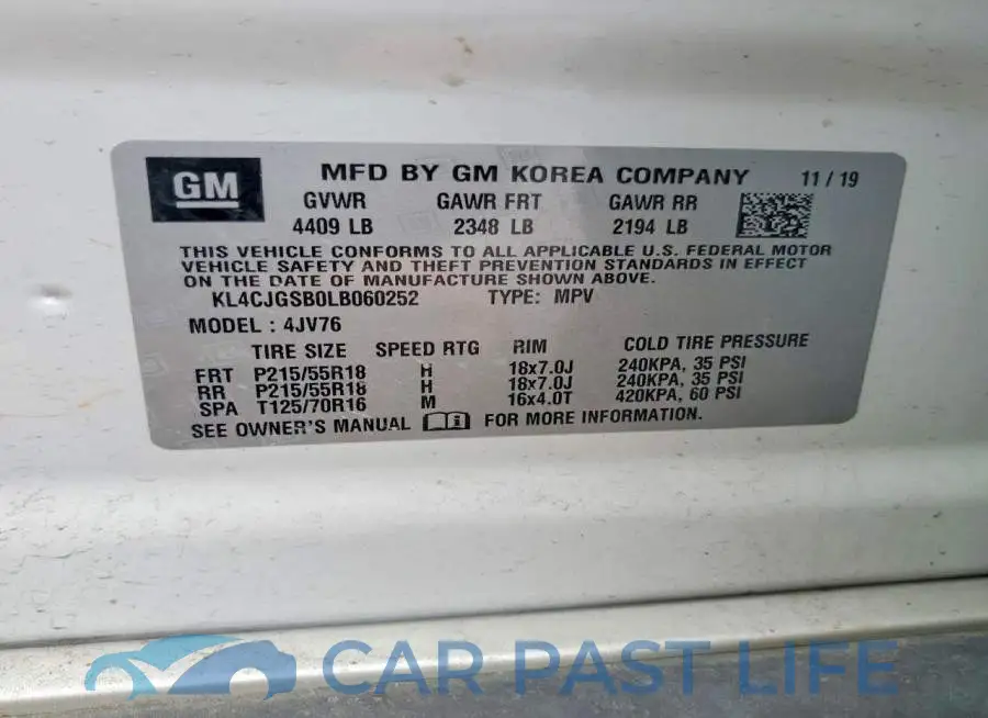 KL4CJGSB0LB060252# 14