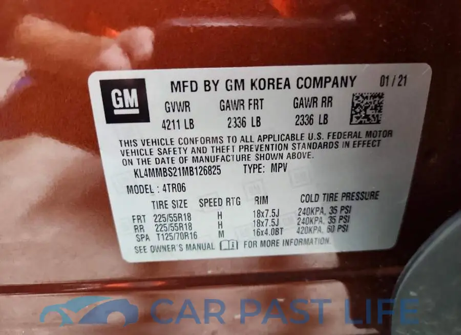 KL4MMBS21MB126825# 13