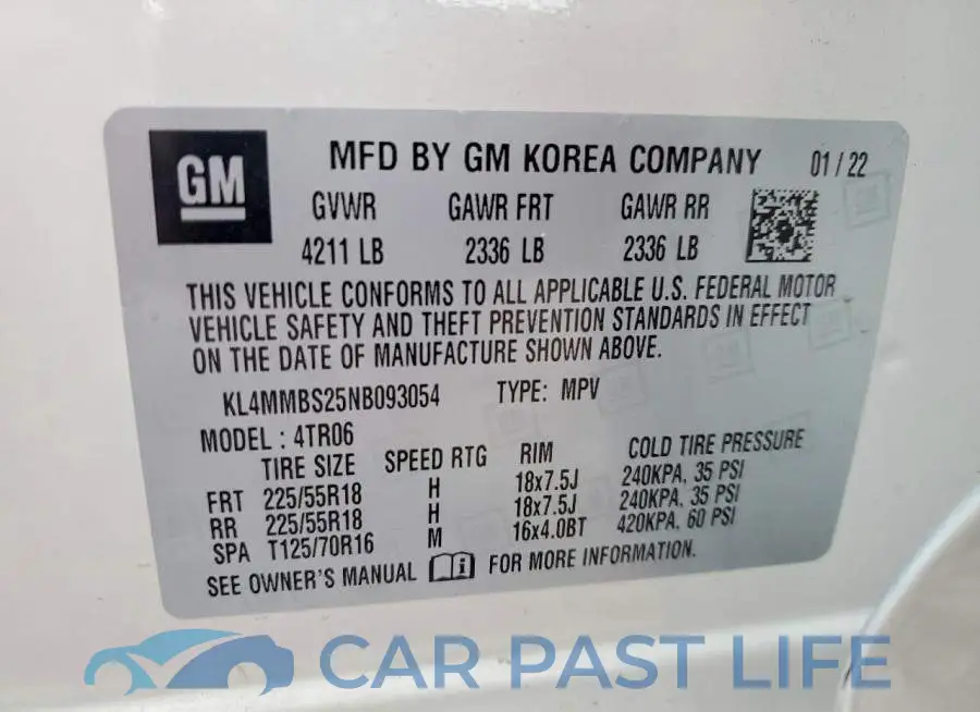 KL4MMBS25NB093054# 14