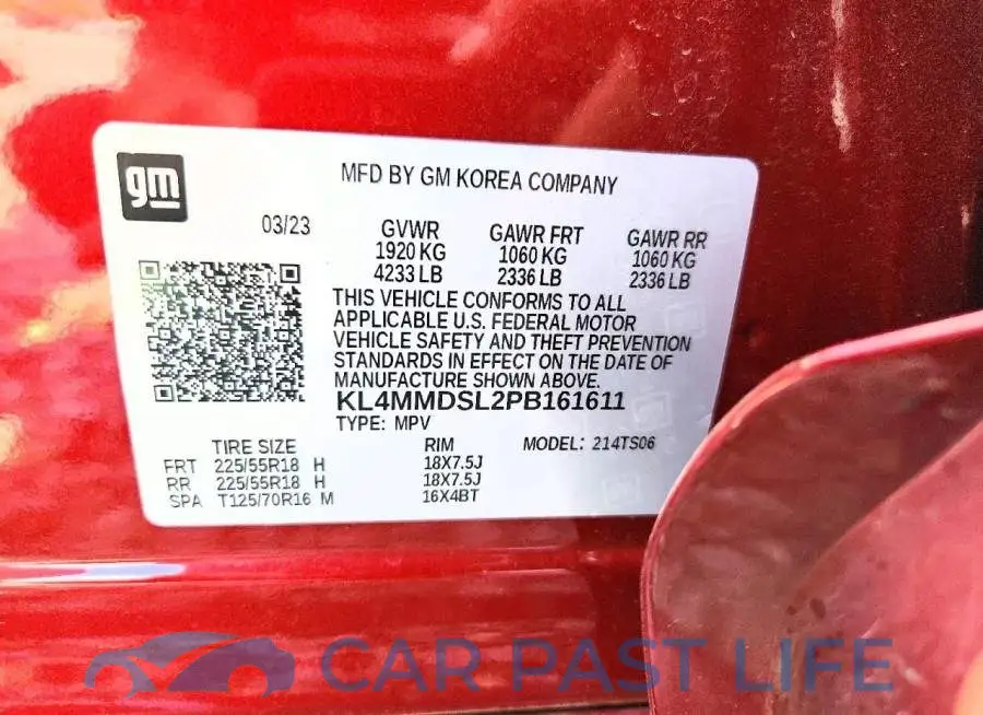 KL4MMDSL2PB161611# 14