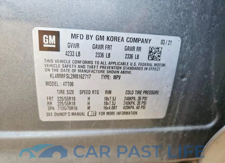 KL4MMFSL2MB162717# 12