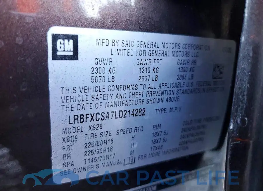 LRBFXCSA7LD214282# 13
